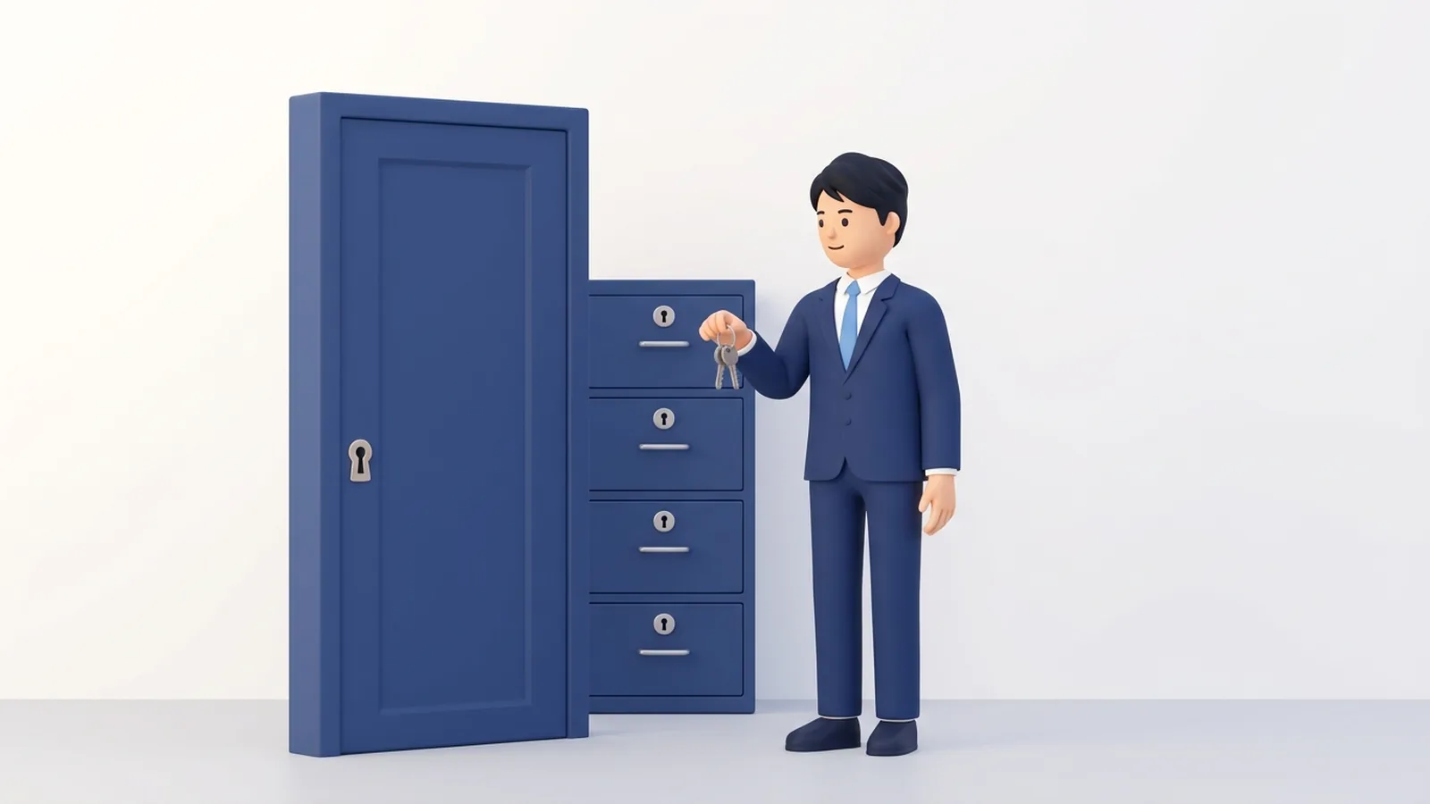 アプリとデータの両方にアクセス権が必要なイメージ
